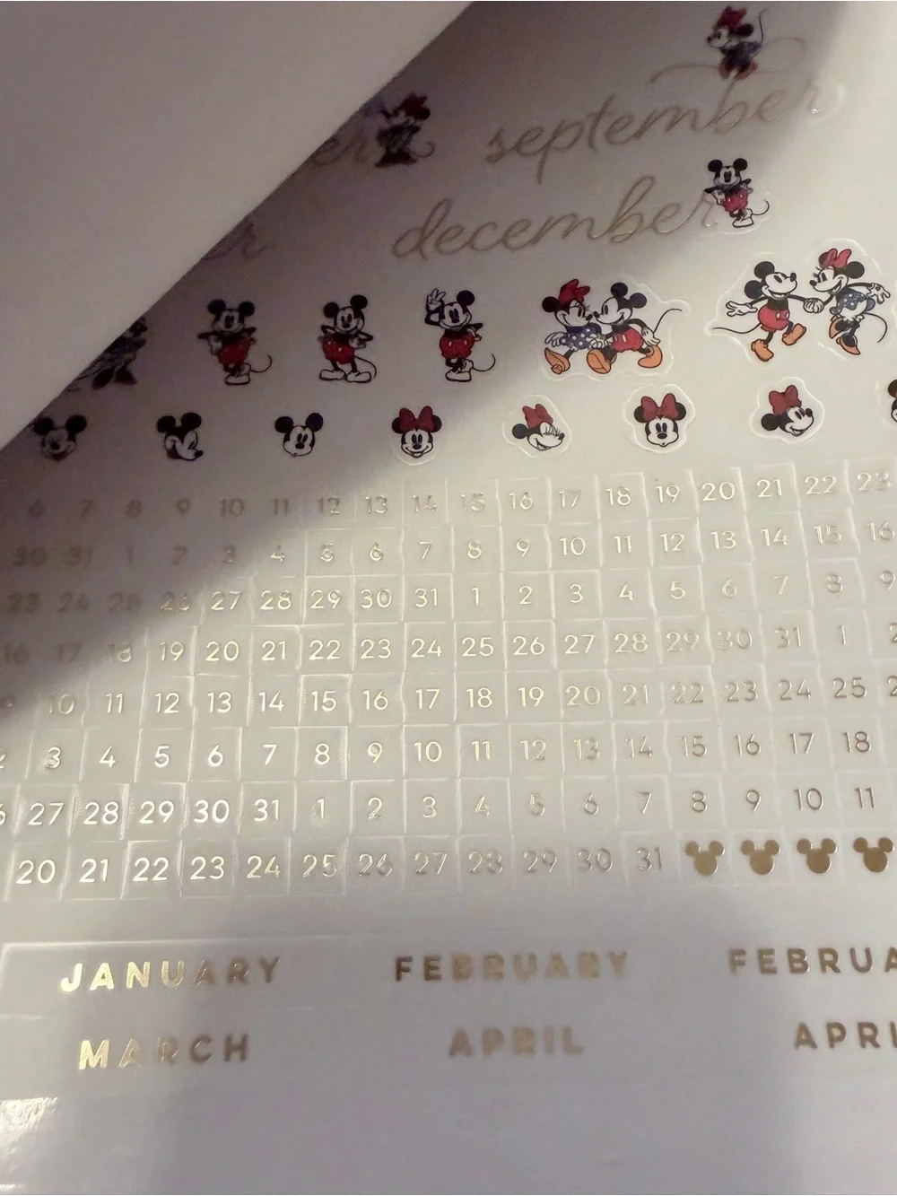 Magic Begins Within Blue Planner with Gold Accents